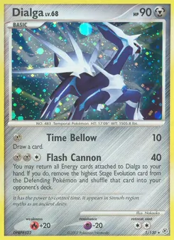 Dialga, Diamant & Perle, n° 1