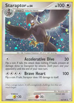 Étouraptor, Diamant & Perle, n° 16