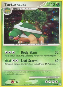 Torterra, Diamant & Perle, n° 17