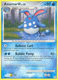 Azumarill, Diamant & Perle, n° 18