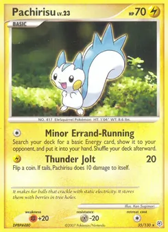Pachirisu, Diamant & Perle, n° 35