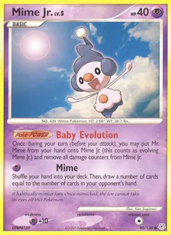 Mime Jr., Diamant & Perle, n° 90
