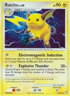 Raichu, Trésors Mystérieux, n° 15