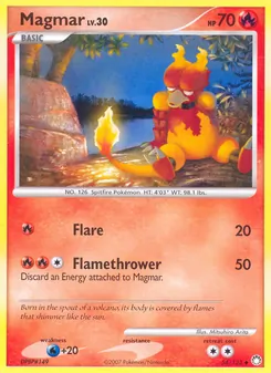 Magmar, Trésors Mystérieux, n° 54