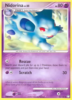 Nidorina, Trésors Mystérieux, n° 56