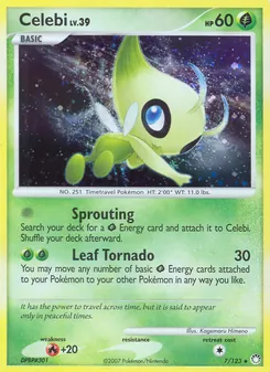 Celebi, Trésors Mystérieux, n° 7