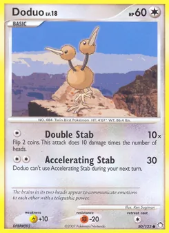 Doduo, Trésors Mystérieux, n° 80