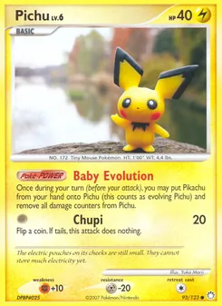 Pichu, Trésors Mystérieux, n° 93