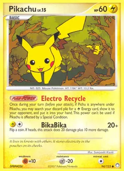 Pikachu, Trésors Mystérieux, n° 94