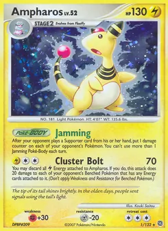 Ampharos, Secret Wonders, no. 1