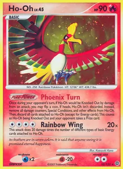 Ho-Oh, Secret Wonders, no. 10