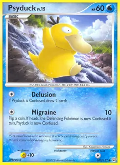 Psyduck, Secret Wonders, no. 100