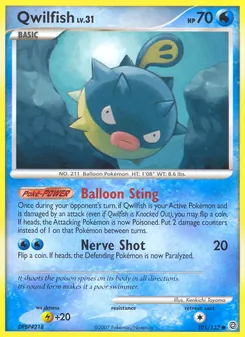 Qwilfish, Secret Wonders, no. 101