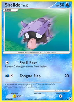 Shellder, Secret Wonders, no. 105
