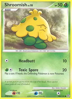 Shroomish, Secret Wonders, no. 108