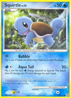Squirtle, Secret Wonders, no. 112