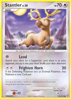 Stantler, Secret Wonders, no. 113