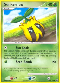 Sunkern, Secret Wonders, no. 114