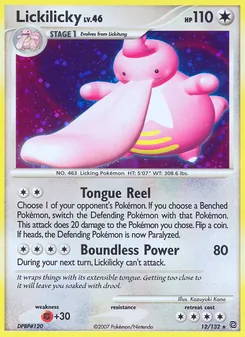 Lickilicky, Secret Wonders, no. 12