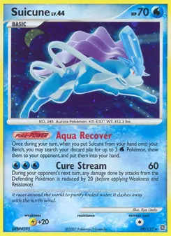 Suicune, Secret Wonders, no. 19