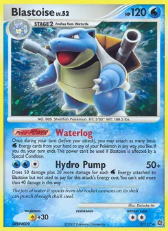 Blastoise, Secret Wonders, no. 2