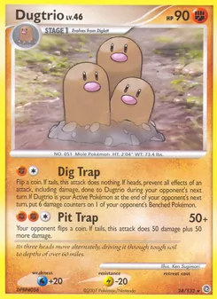 Dugtrio, Secret Wonders, no. 24