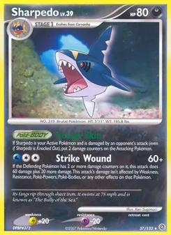Sharpedo, Secret Wonders, no. 37