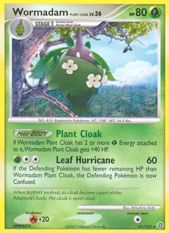 Wormadam Plant Cloak, Secret Wonders, no. 41