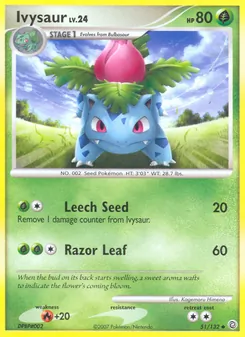Ivysaur, Secret Wonders, no. 51