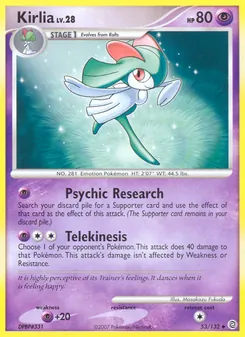 Kirlia, Secret Wonders, no. 53