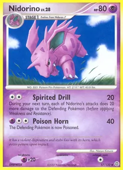 Nidorino, Secret Wonders, no. 57