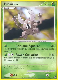 Pinsir, Secret Wonders, no. 59