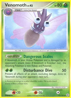 Venomoth, Secret Wonders, no. 73