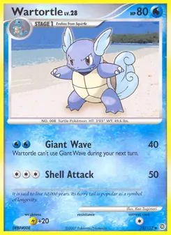 Wartortle, Secret Wonders, no. 75