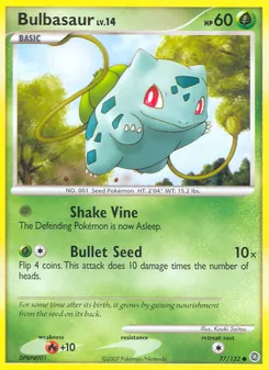 Bulbasaur, Secret Wonders, no. 77