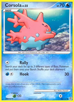 Corsola, Secret Wonders, no. 84