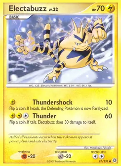 Electabuzz, Secret Wonders, no. 87