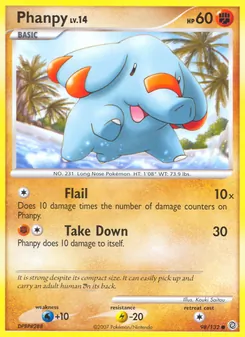 Phanpy, Secret Wonders, no. 98