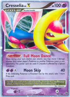 Cresselia, Duels au Sommets, n° 103