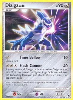 Dialga, Duels au Sommets, n° 16