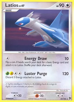 Latios, Duels au Sommets, n° 23