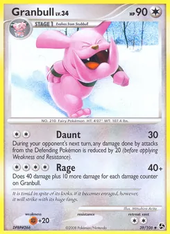 Granbull, Duels au Sommets, n° 39