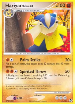 Hariyama, Duels au Sommets, n° 41