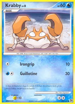 Krabby, Duels au Sommets, n° 75