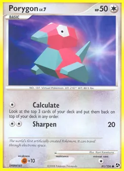 Porygon, Duels au Sommets, n° 81