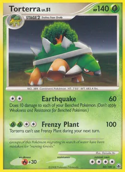 Torterra, Aube Majestueuse, n° 30
