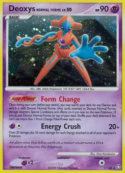Deoxys Forme Normale, Éveil des Légendes, n° 1