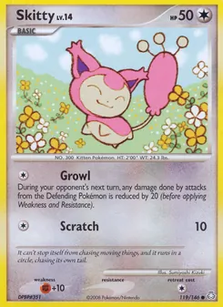 Skitty, Éveil des Légendes, n° 119