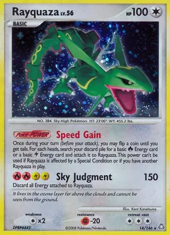 Rayquaza, Éveil des Légendes, n° 14