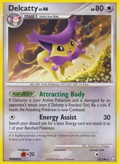 Delcatty, Éveil des Légendes, n° 23